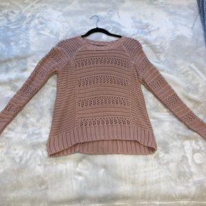 Mauve Knit Sweater